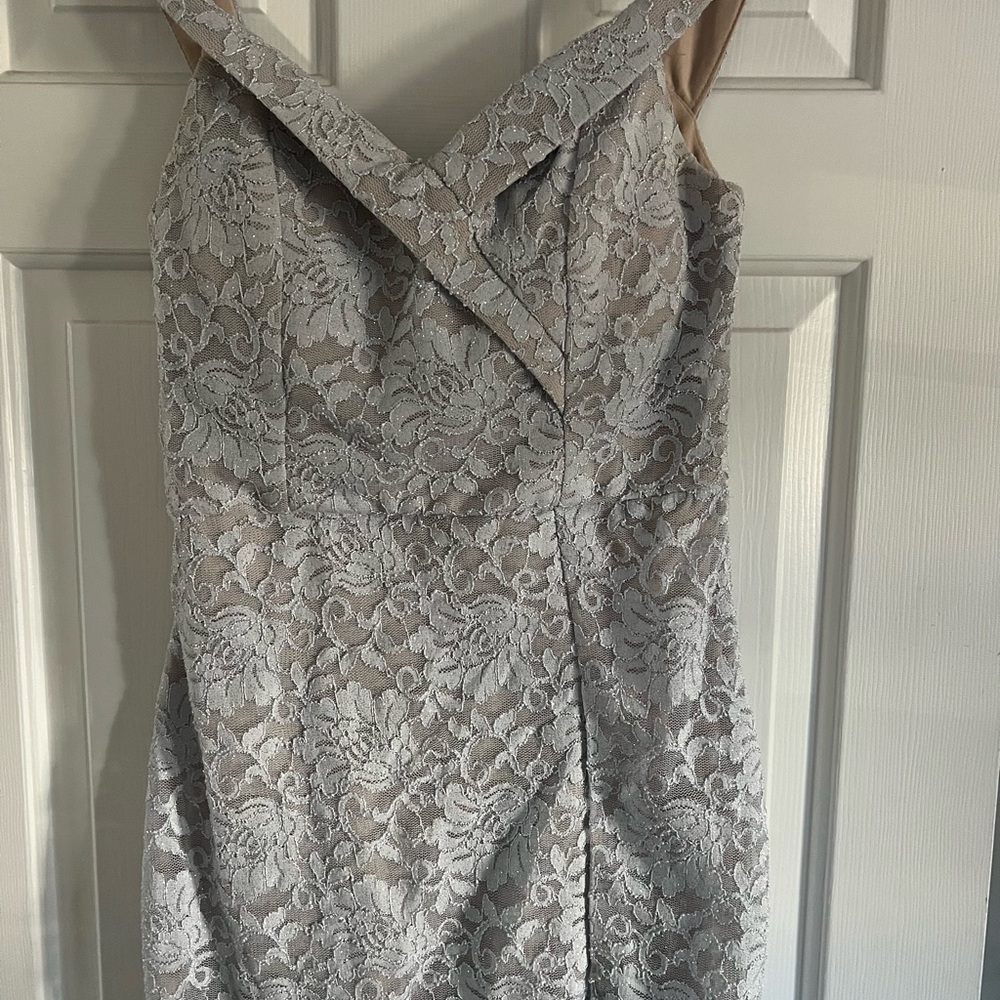 Light Blue Junior women’s dress size 13 worn once